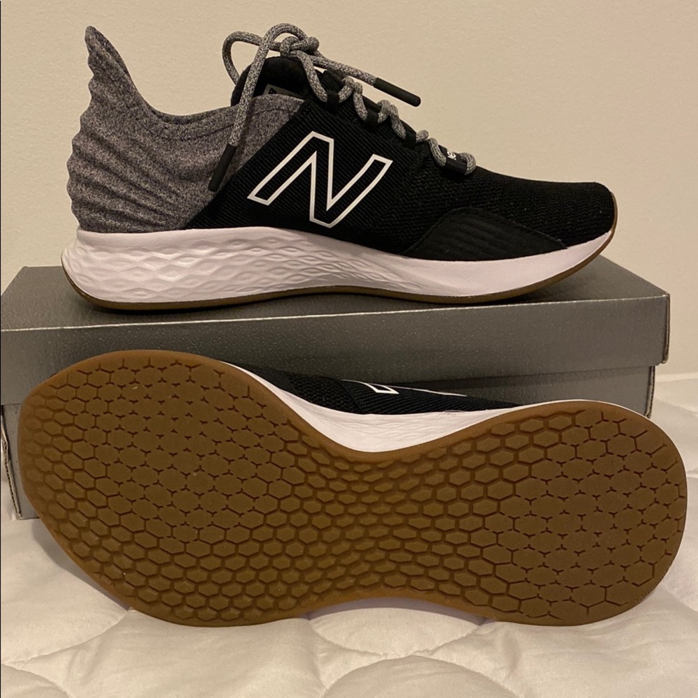 New Balance Black and Gray Athletic Shoes